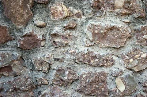Old Stone Wall Surface Texture Background Stock Photos