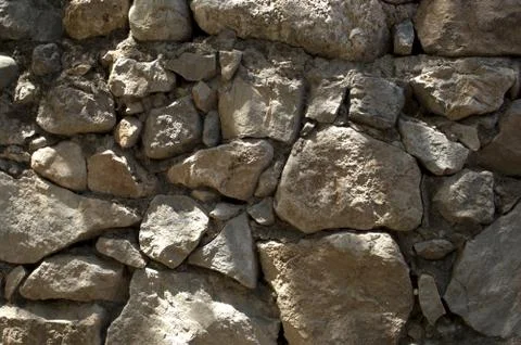 Old Stone Wall Surface Texture Background Stock Photos