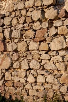 Old stone wall texture background Stock Photos