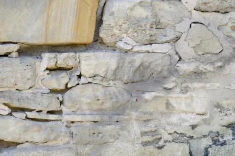 Old Stone Wall Texture Stock Photos