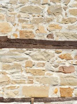 Old stone wall texture Stock Photos