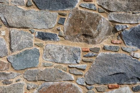 Old stone wall texture Stock Photos