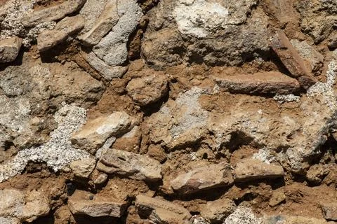 Old stone wall .Texture wall Stock Photos