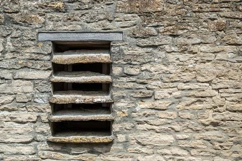 Old Stone Window in England Foto stock