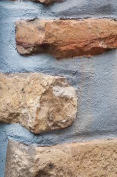 Old stoned wall texture Stock Photos
