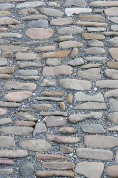 Old stony pavement Stock Photos