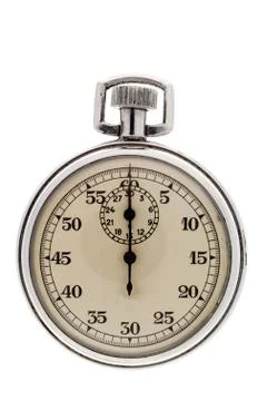 The old stopwatch. Stock Photos