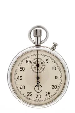 The old stopwatch. Stock Photos