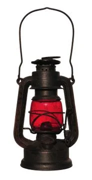 Old storm-lantern Stock Photos