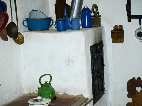 Old stove Stock Photos