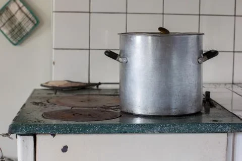 Old stove Stock Photos