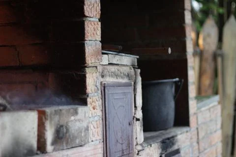 Old stove Stock Photos