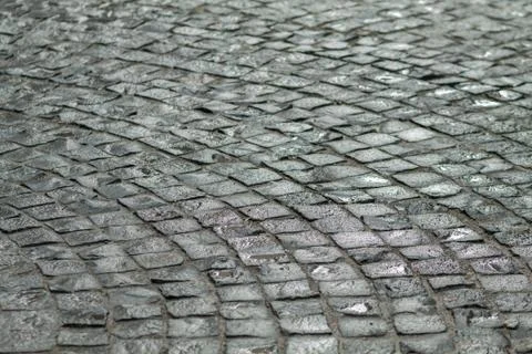 Old street bricks Stock Photos