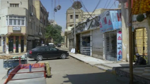 Old Street In Cairo, Egypt Stock Footage 158134874