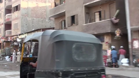 An Old Street In Cairo, Egypt Stock Footage 158193116
