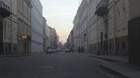 Old street 스톡 동영상 53049654