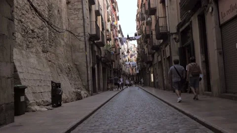 Old street Stock Footage 169858480