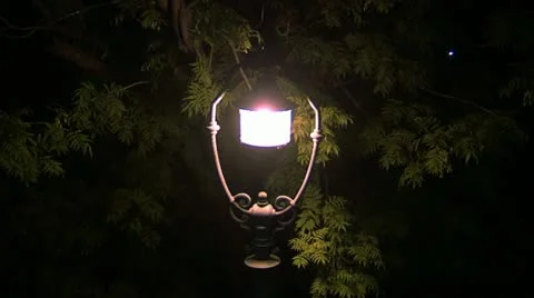 Old street lamp Stockbeeldmateriaal 11099831