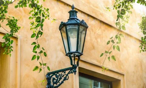 Old street lantern Stock Photos