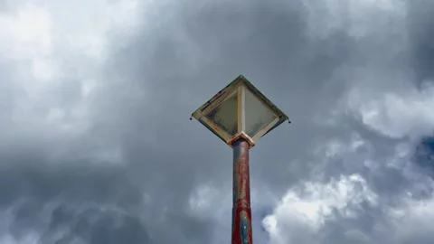 Old Street Light Stockbeeldmateriaal 276599534