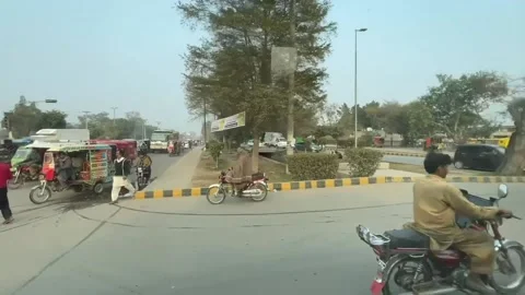 Old Streets of lahore androon Stockbeeldmateriaal 193035416