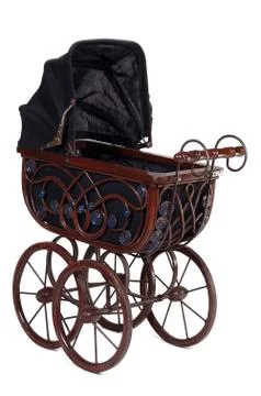 Old stroller v4. Stock Photos