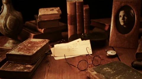 Old study Video stock 38051603