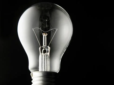 Old style bulb Stock Photos