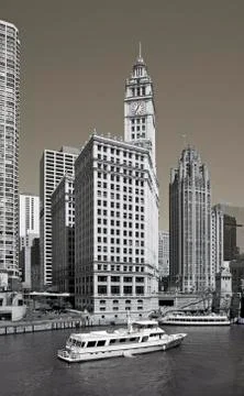 Old style Chicago Stock Photos