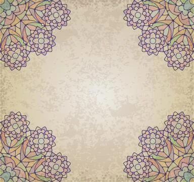 Old-style colored background with gentle and pleasant colors 스톡 일러스트