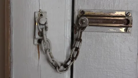 Old Style Door Latch Video stock 148122984