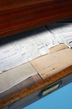 Old style drawings Stock Photos