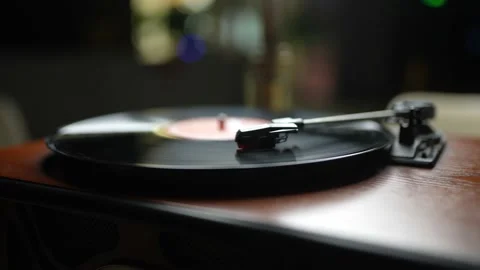 Old style gramophone Stock Footage 195278831