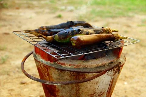 Old style grill Stock Photos