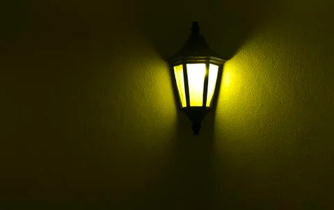 Old style lantern Foto stock