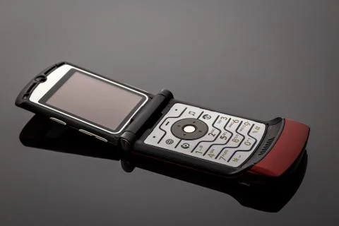 Old-Style Old-Fashioned Mobile Phone Stock Photos
