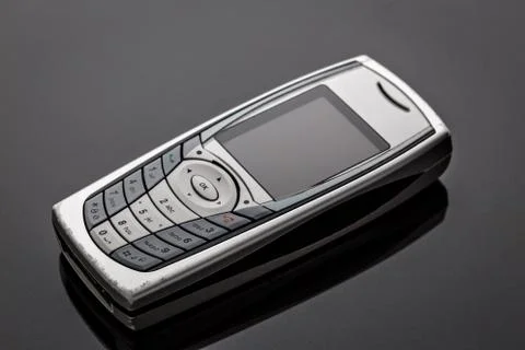 Old-Style Old-Fashioned Mobile Phone Stock Photos