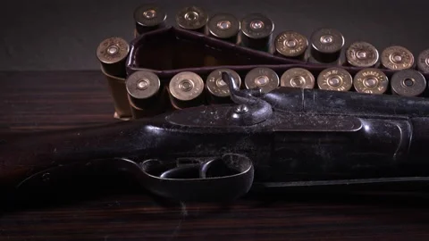Old Style Rifles and Bullets 9 動画素材 151939199