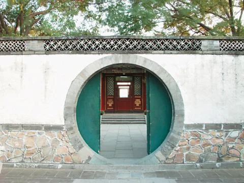 Old-styled door 写真素材