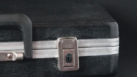 Old suitcase Stock Footage 85229688