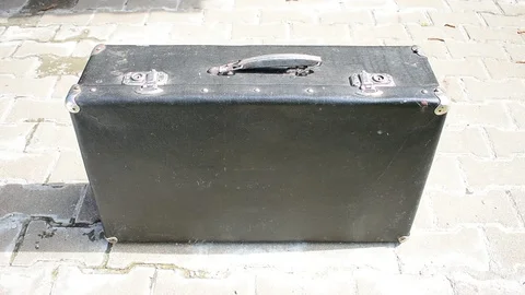 Old suitcase Stock Footage 108138745