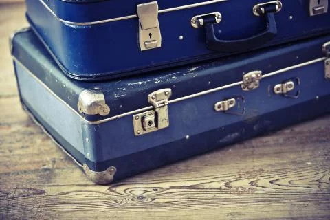 Old suitcase Stock Photos