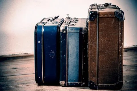 Old suitcase Stock Photos