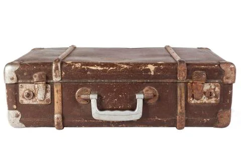 Old Suitcase Foto stock