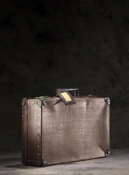 Old suitcase Foto stock