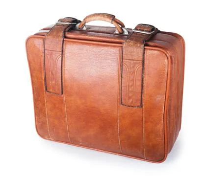 Old suitcase Foto stock