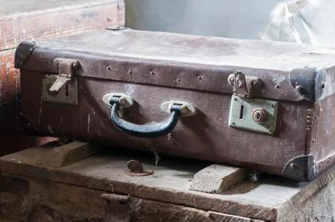 Old suitcases Stock Photos