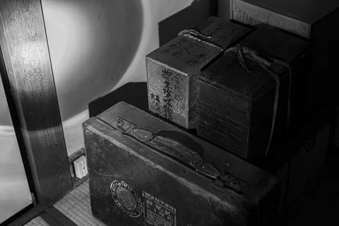 Old suitcases Stock Photos