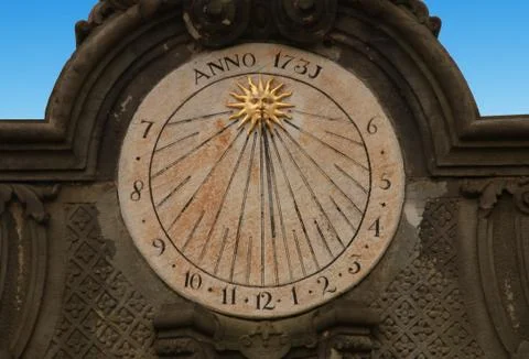 Old sundial Stock Photos