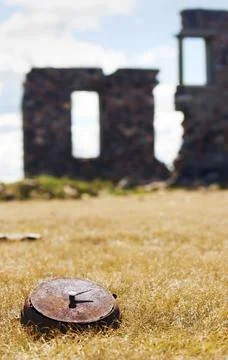 An Old Sundial Stock Photos